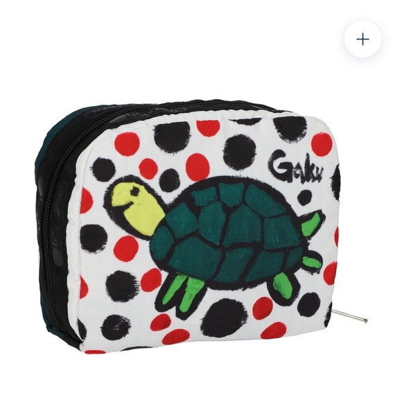 Lesportsac Handbags - New lesportsac x Gaku turtle small pouch